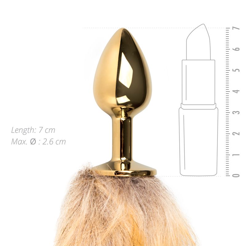 Fox Tail No 1 Gold Plug