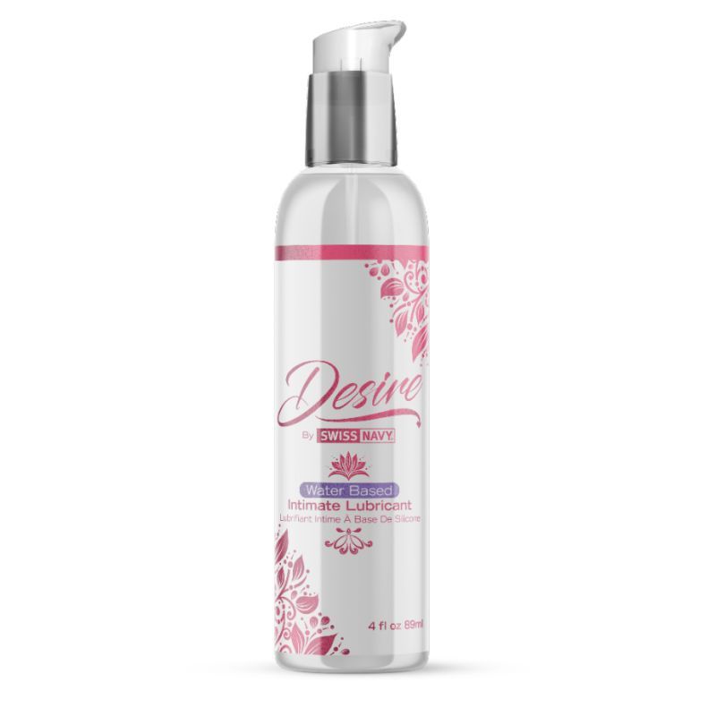 Desire Water Based Intimate Lubricant 4oz/118ml - Enhance Pleasure