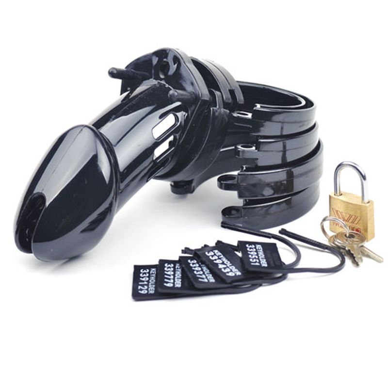 Male Chastity Kit Black CB 3000