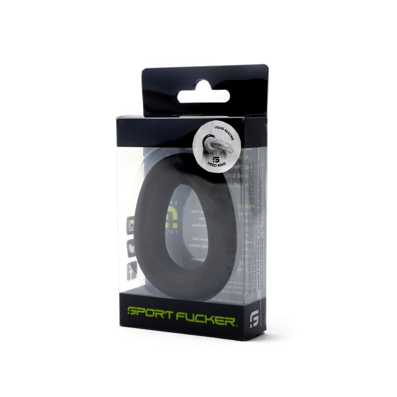 Hero Ring (Black) – Comfortable Cock and Ball Ring