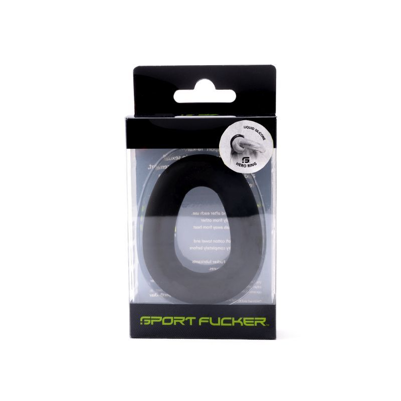 Hero Ring (Black) – Comfortable Cock and Ball Ring