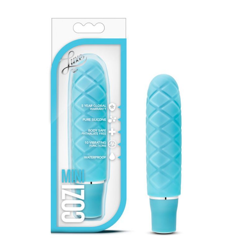 Luxe Cozi Mini Aqua Travel Size Vibrator with 10 Modes