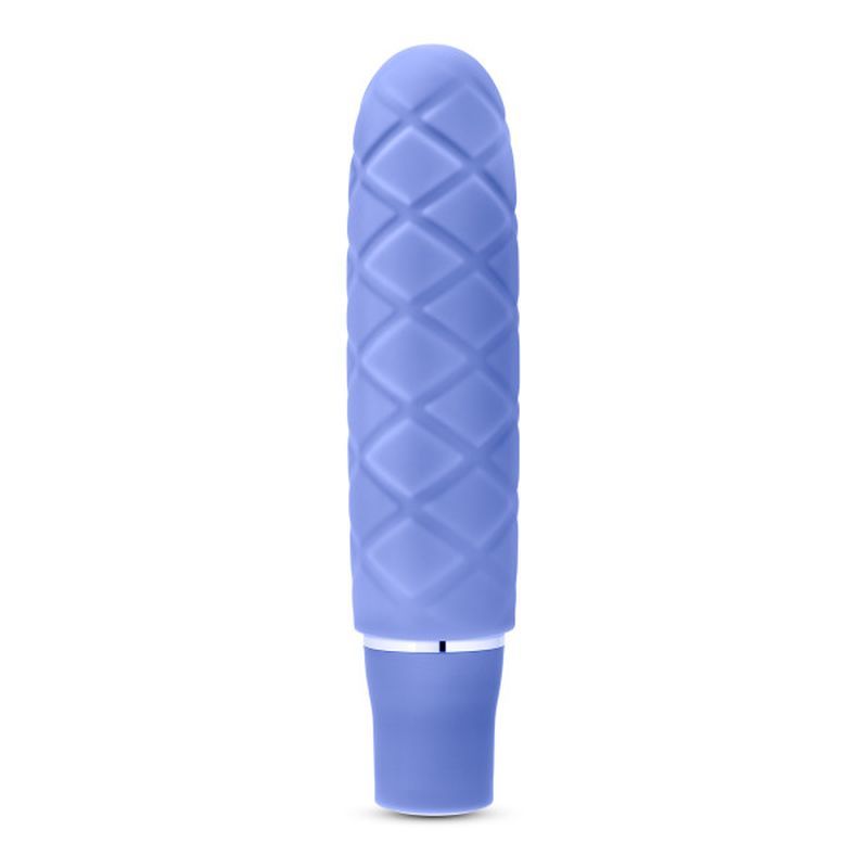 Luxe Cozi Mini Periwinkle - Compact Vibrating Silicone Toy