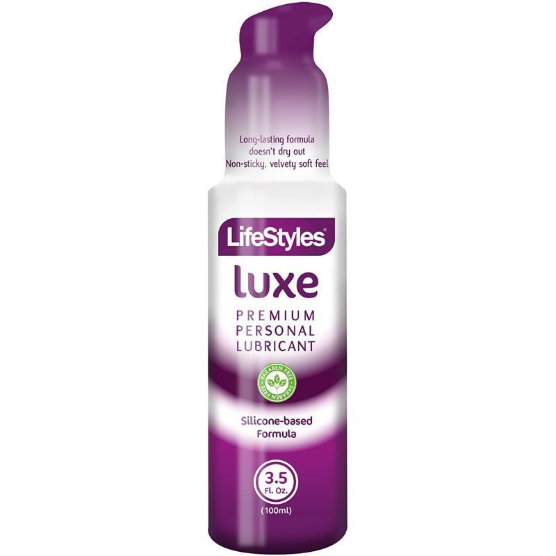 LifeStyles Luxe Silicone Lubricant – 100ml Silicone Personal Lubricant