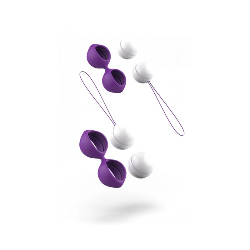 Bfit Classic Purple Love Balls Kegel Weights 28g to 38g