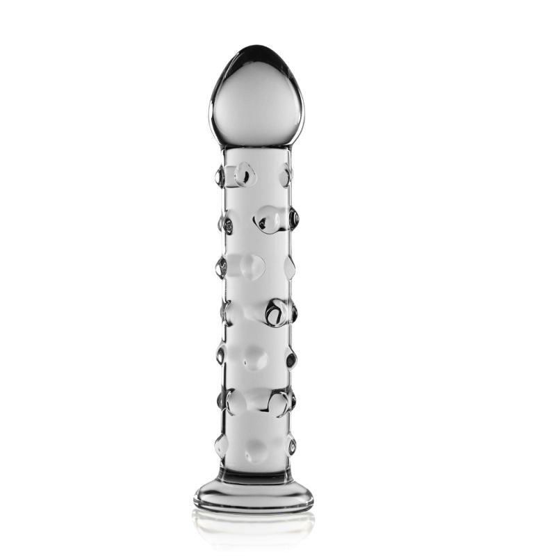 Glass Romance 2 Clear 7in Luxury Glass Dildo 7 Inches
