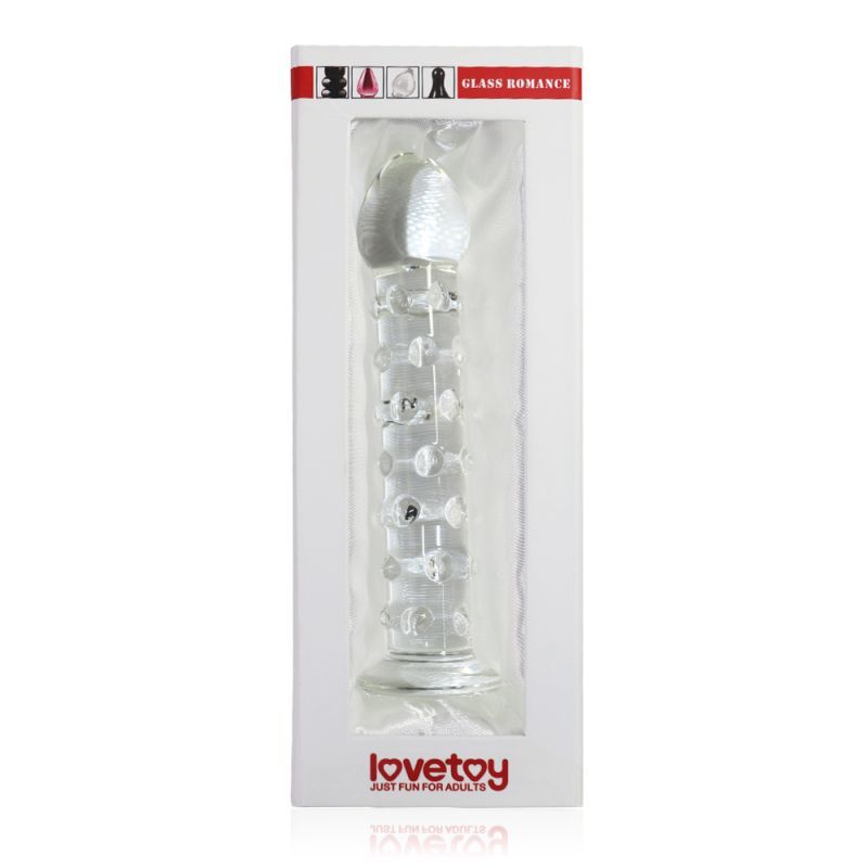 Glass Romance 2 Clear 7in Luxury Glass Dildo 7 Inches