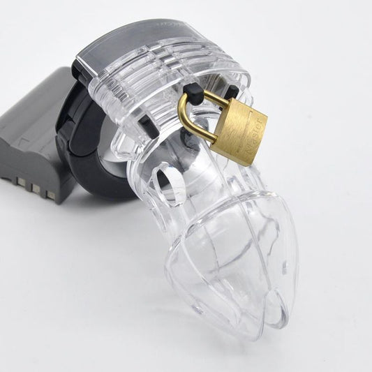 Brutus Alpha – Male Chastity Cage with Adjustable Hinged Cock Ring