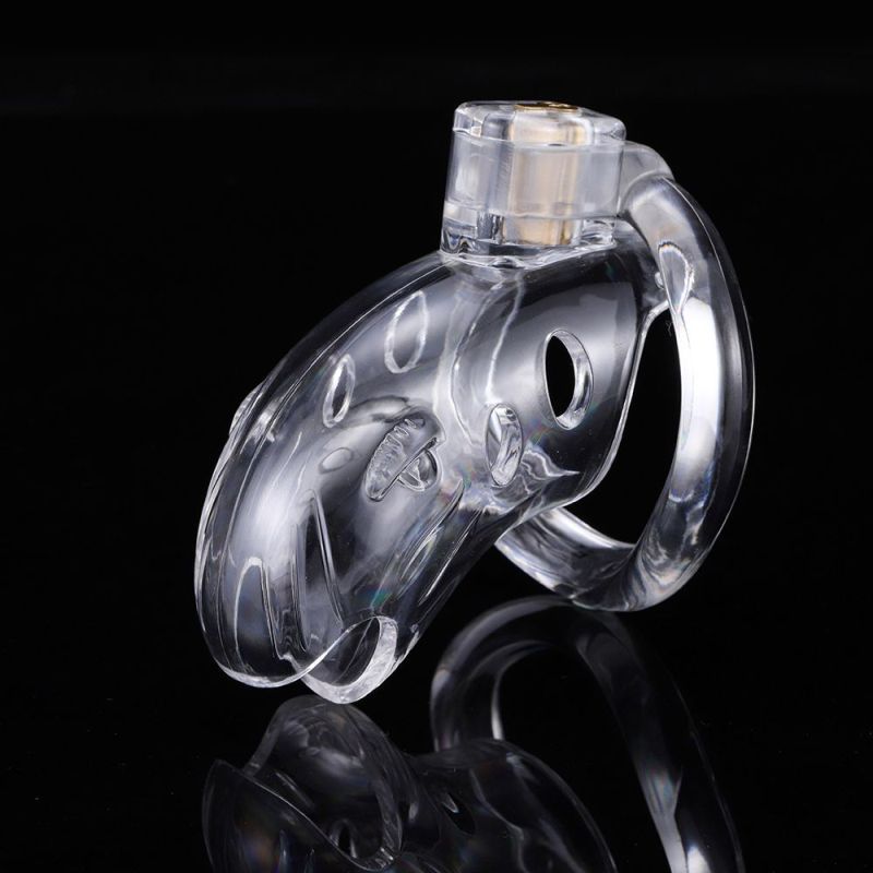 Brutus Shark – Adjustable Polycarbonate Chastity Cage with Ergonomic Rings