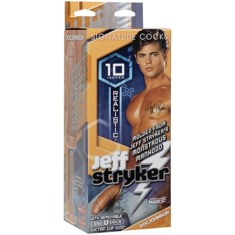 Jeff Stryker Realistic Cock Vanilla 10 Inch