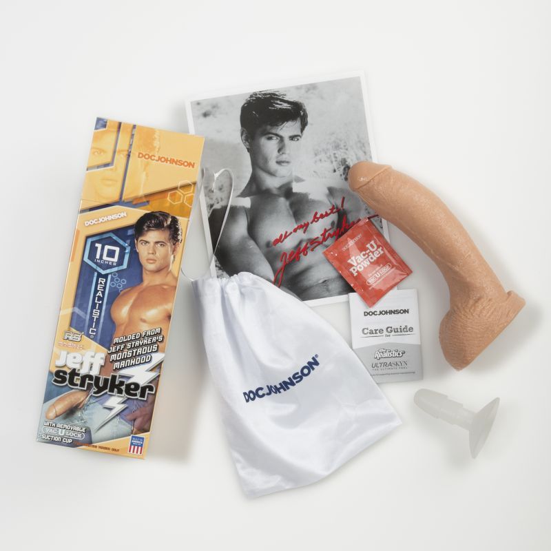Jeff Stryker Realistic Cock Vanilla 10 Inch