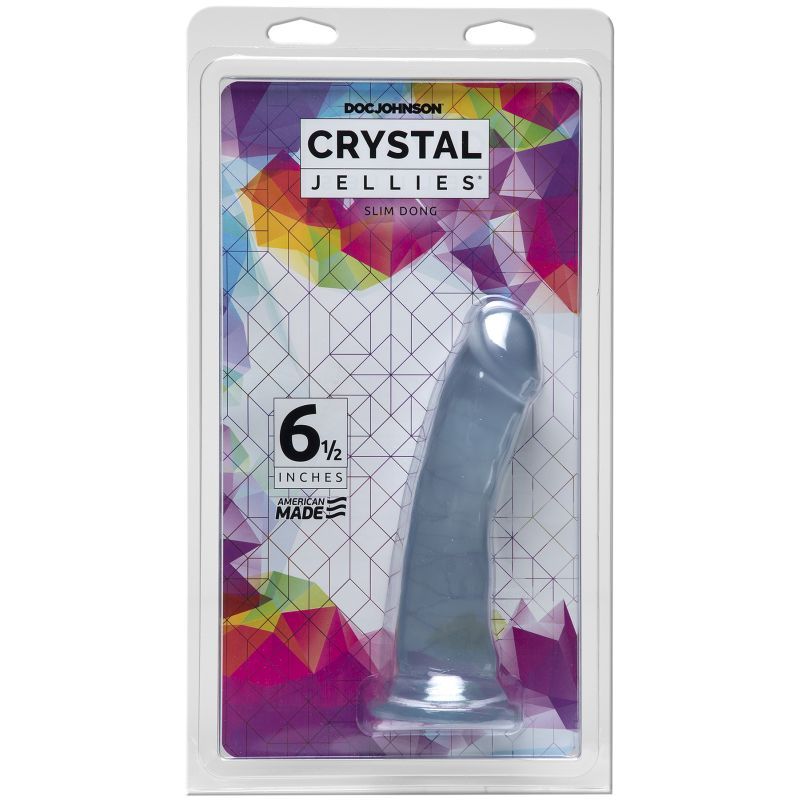 Slim Dong 6.5 in Clear - Realistic Phallic Pleasure Toy