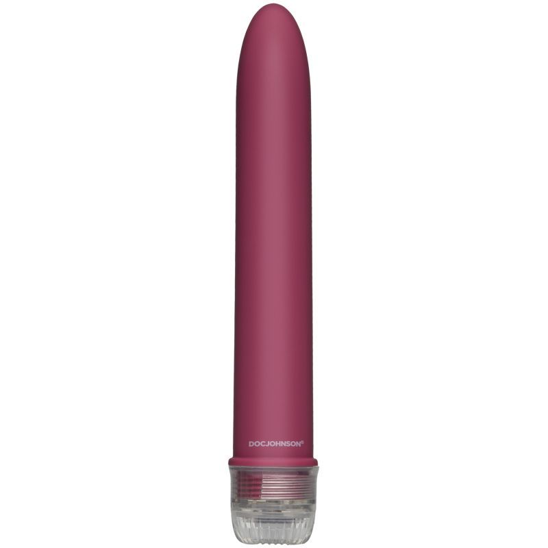 Velvet Touch Vibe Dusty Rose 8 Inch Pleasure Device