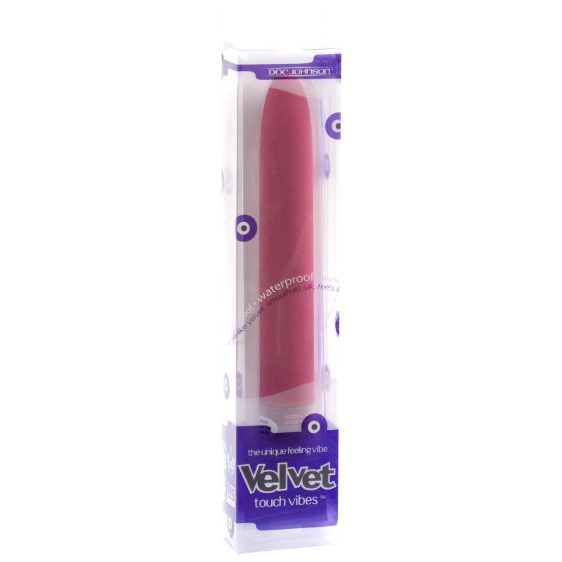 Velvet Touch Vibe Dusty Rose 8 Inch Pleasure Device