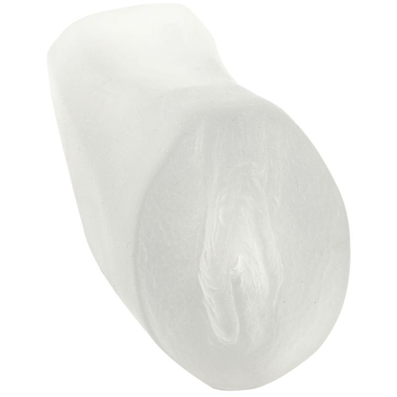 Palm Pal Ultraskyn Pussy Frosted Clear 6 Inch Masturbator