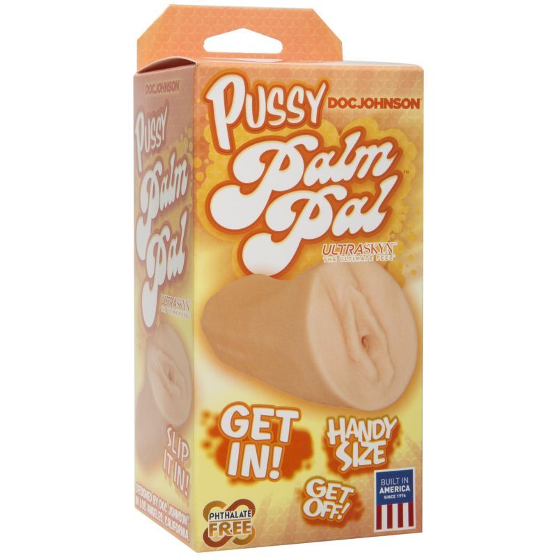 Palm Pal Ultraskyn Pussy Masturbator White