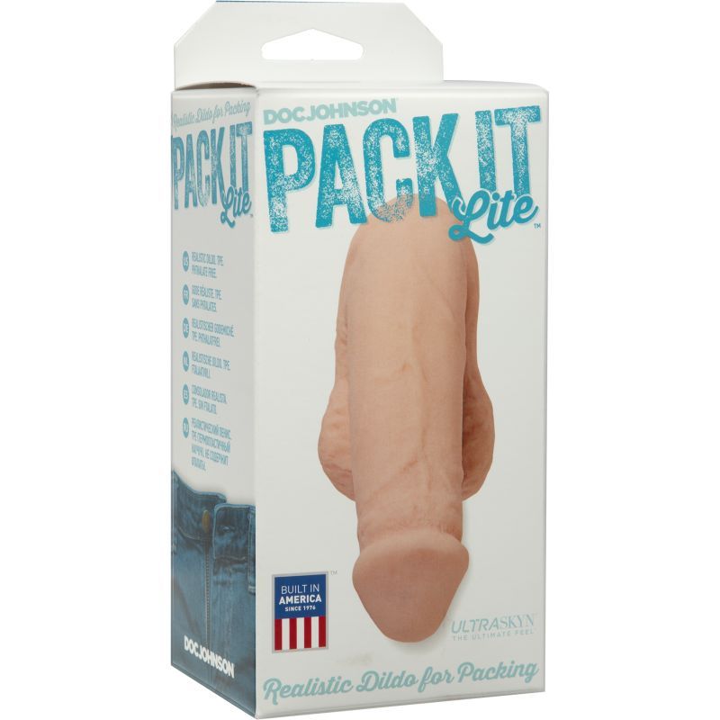 Pack It Lite Vanilla 5.5 Inch Packer for All-Day Wear