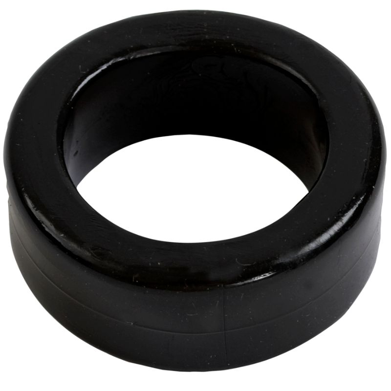 TitanMen Black Stretch Cock Ring for Ultimate Comfort and Versatility