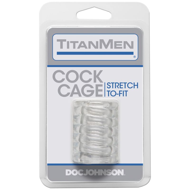 Cock Cage Clear 4 Inch