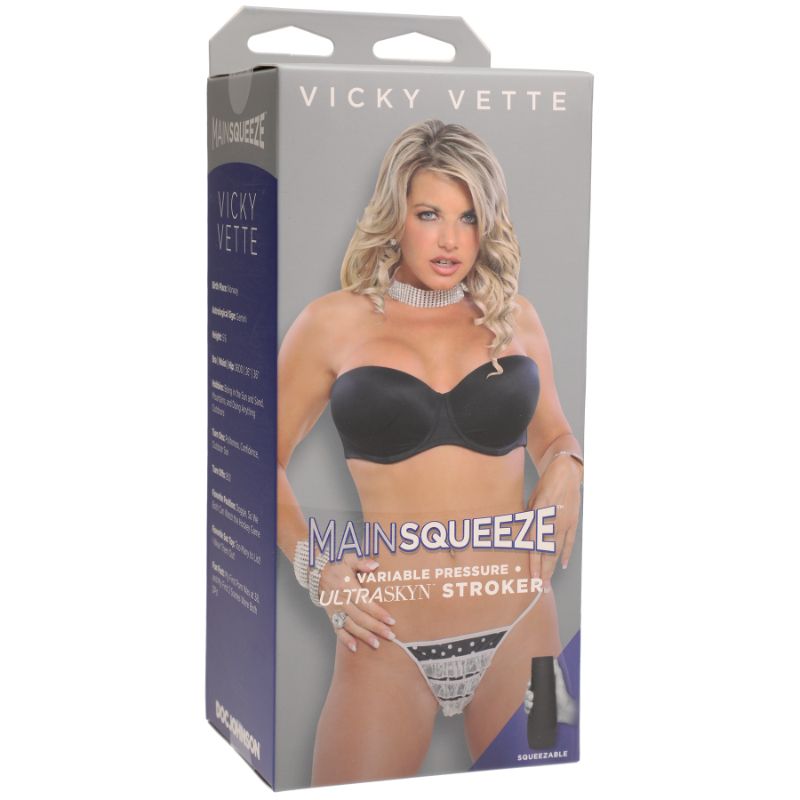 Vicky Vette Main Squeeze – Squeezable Grip Masturbator Sleeve
