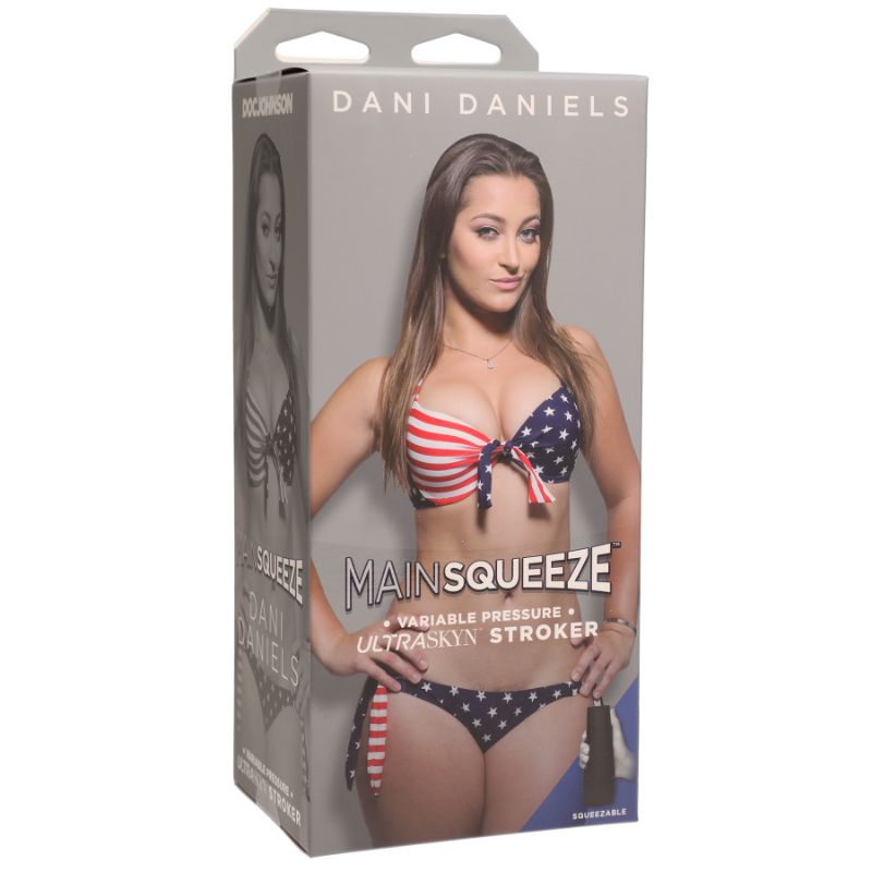 Doc Johnson Dani Daniels Main Squeeze – Squeezable Grip Masturbator