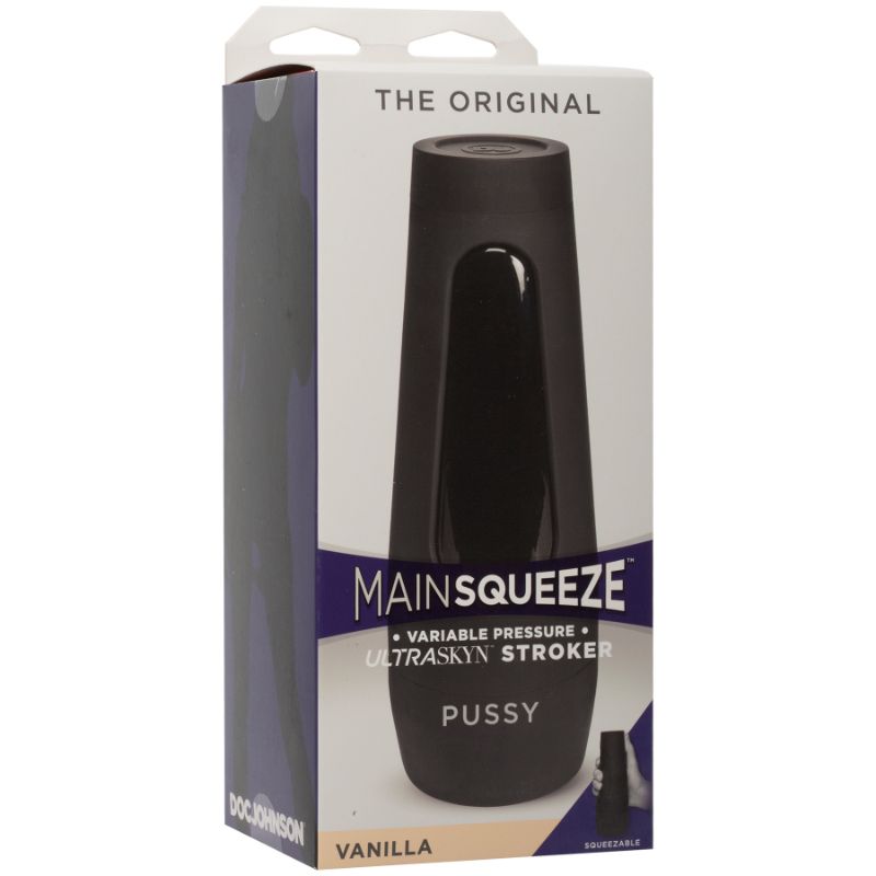 Doc Johnson Main Squeeze The Original Vanilla – Realistic Masturbator