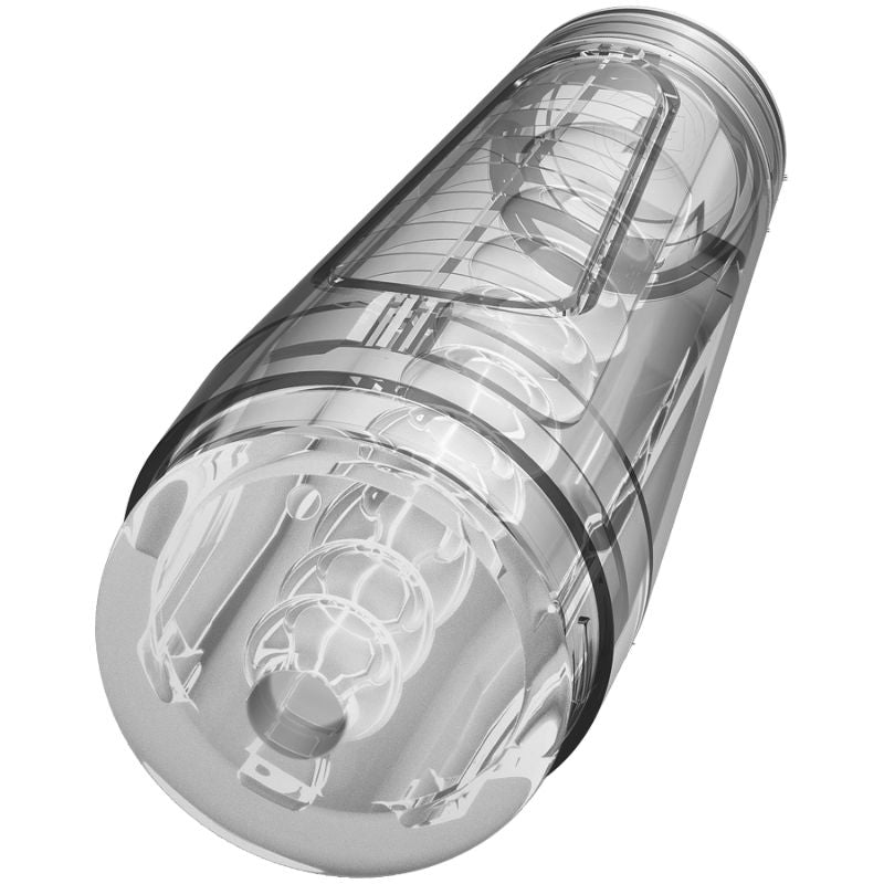 Doc Johnson Optix Crystal Masturbator (Clear) – Transparent Masturbator