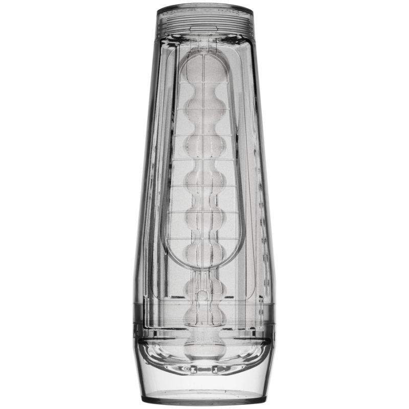 Doc Johnson Optix Crystal Masturbator (Clear) – Transparent Masturbator