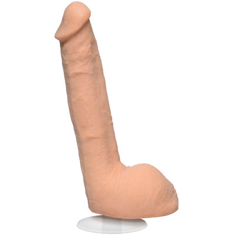 Small Hands Cock w Removable Vac-U-Lock Suction Cup Vanilla 9 Inch