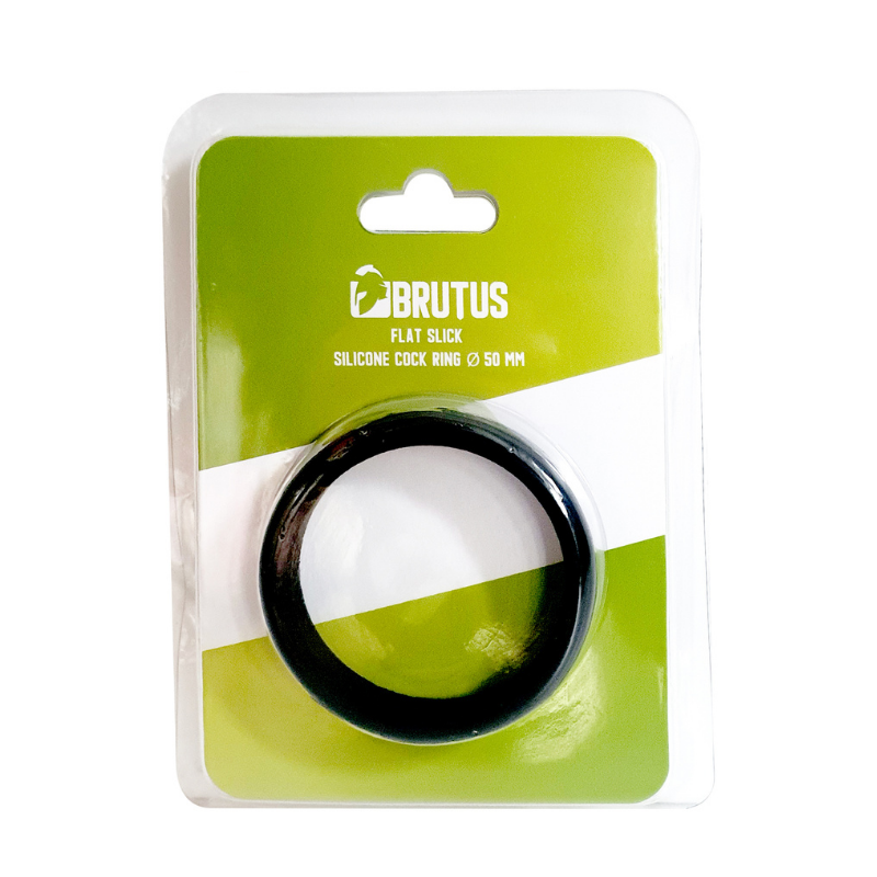 Brutus Flat Slick – Silicone 50mm Cock Ring
