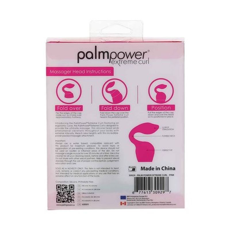 PalmPower Extreme Extreme Pleasure Cap (Pink) – G-Spot Attachment