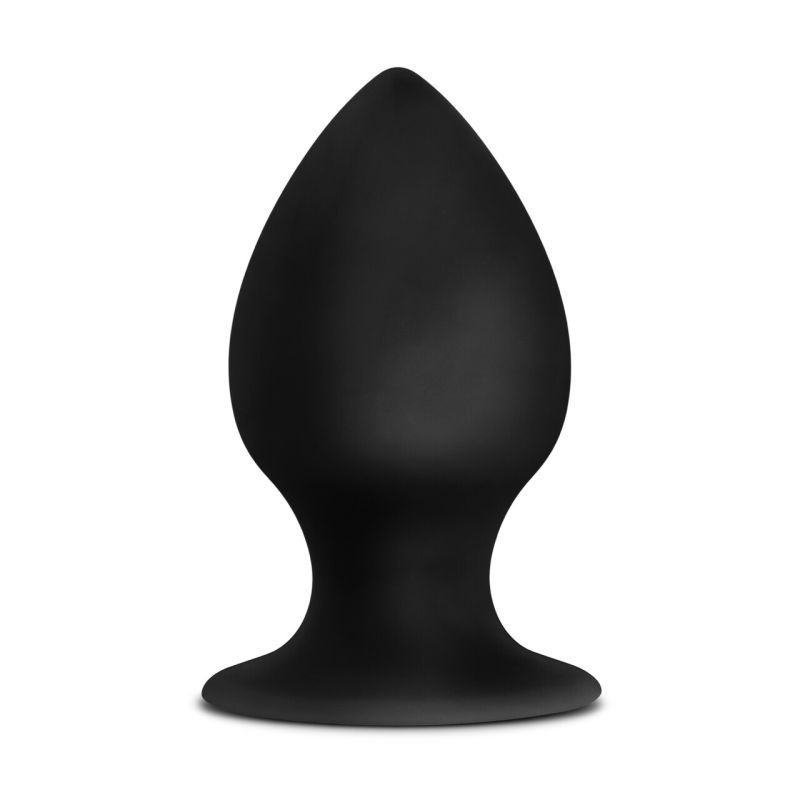 Anal Adventures Platinum Silicone Anal Stout Plug 3.75 Inch Large