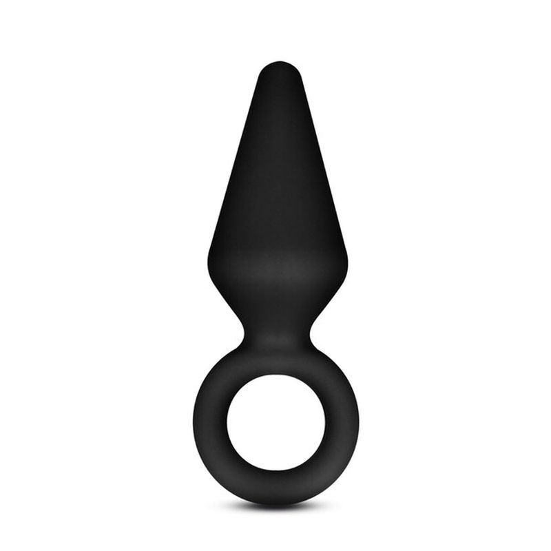 Anal Adventures Platinum Silicone Anal Loop Plug Small – Silicone Butt Plug