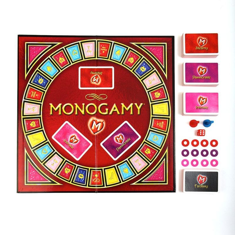 Monogamy – Couples Board Game with Over 400 Seductive Ideas