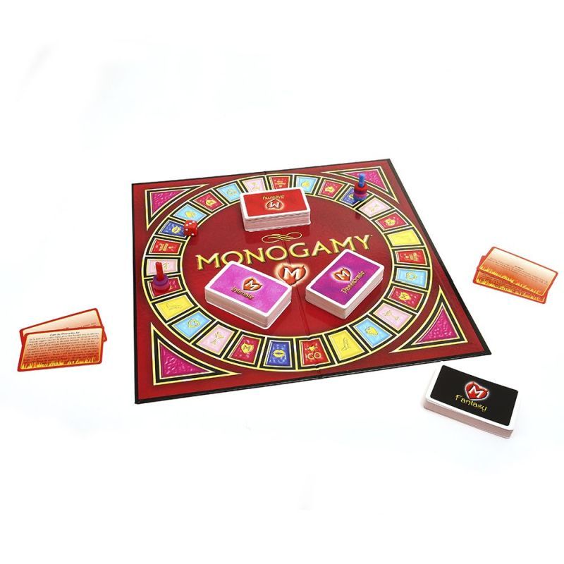 Monogamy – Couples Board Game with Over 400 Seductive Ideas