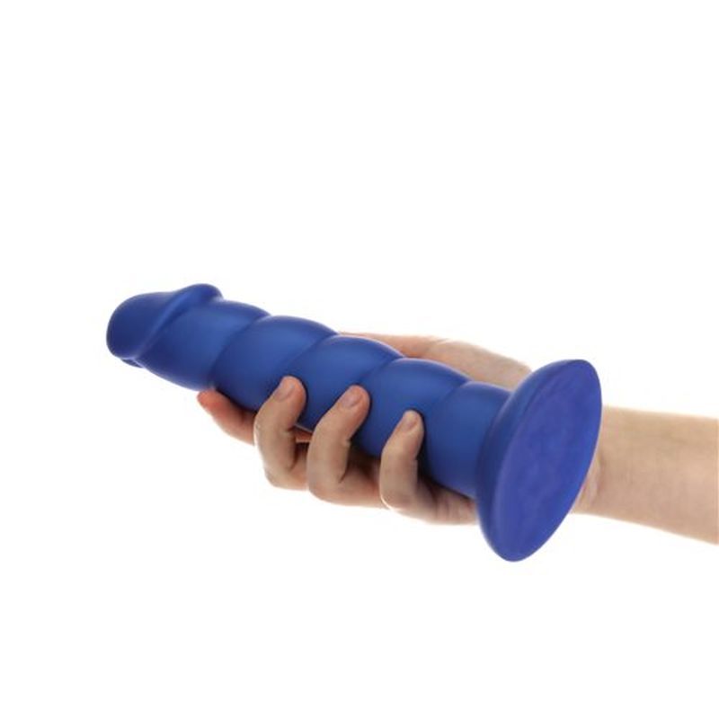 Addiction Fantasy Unicorn Dildo Blue (8 Inch) – Smooth 8 Inch Dildo