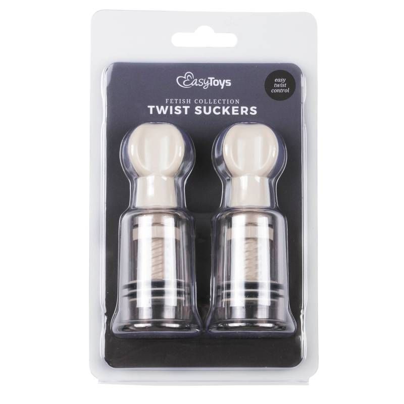 Nipple and Clit Suckers Small 2 Piece Set