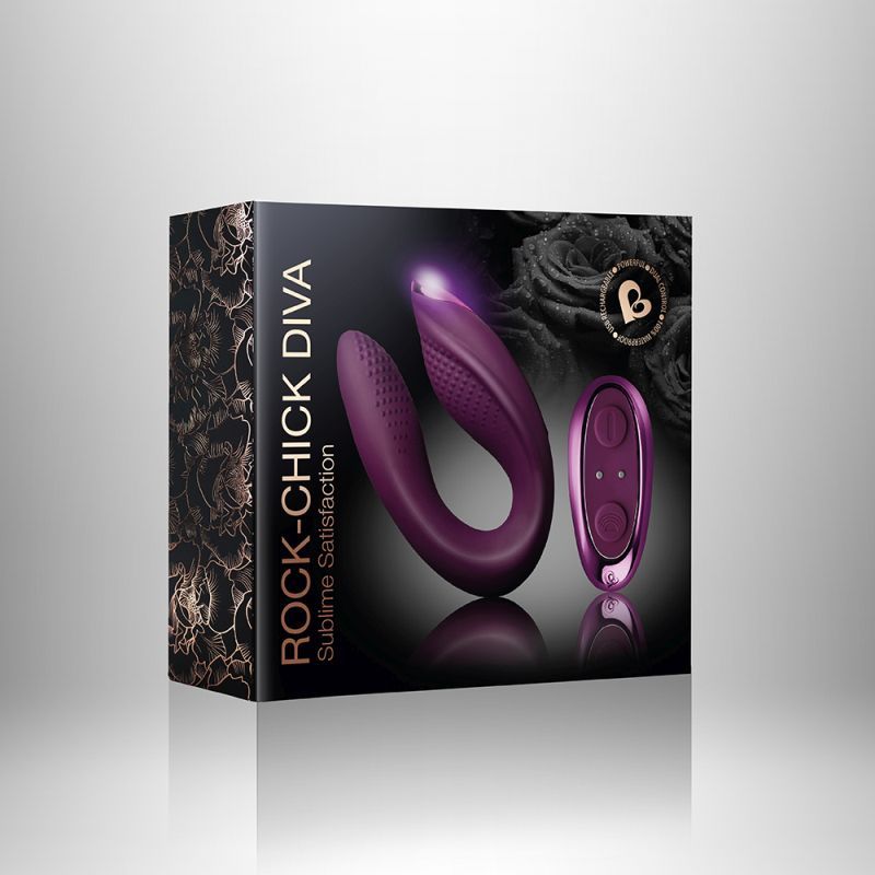 Rocks Off Rock Chick Diva – Clitoral and G-Spot Vibrator