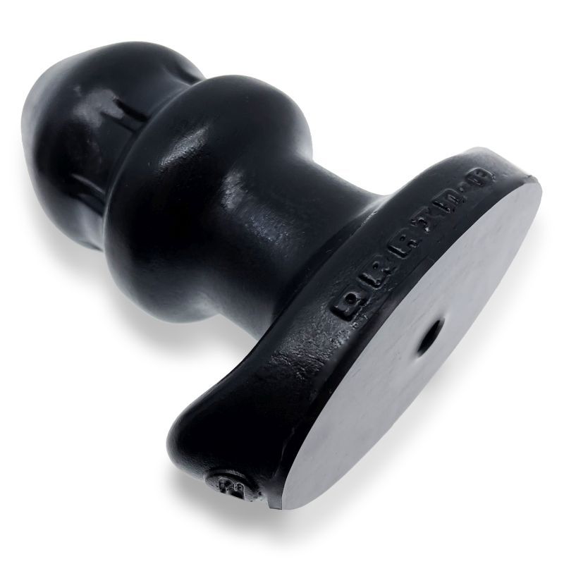 Drain O Flow Thru Buttplug in Black