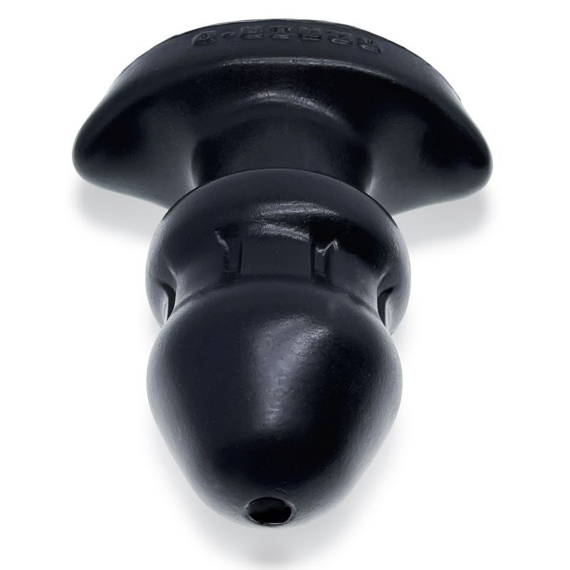Drain O Flow Thru Buttplug in Black