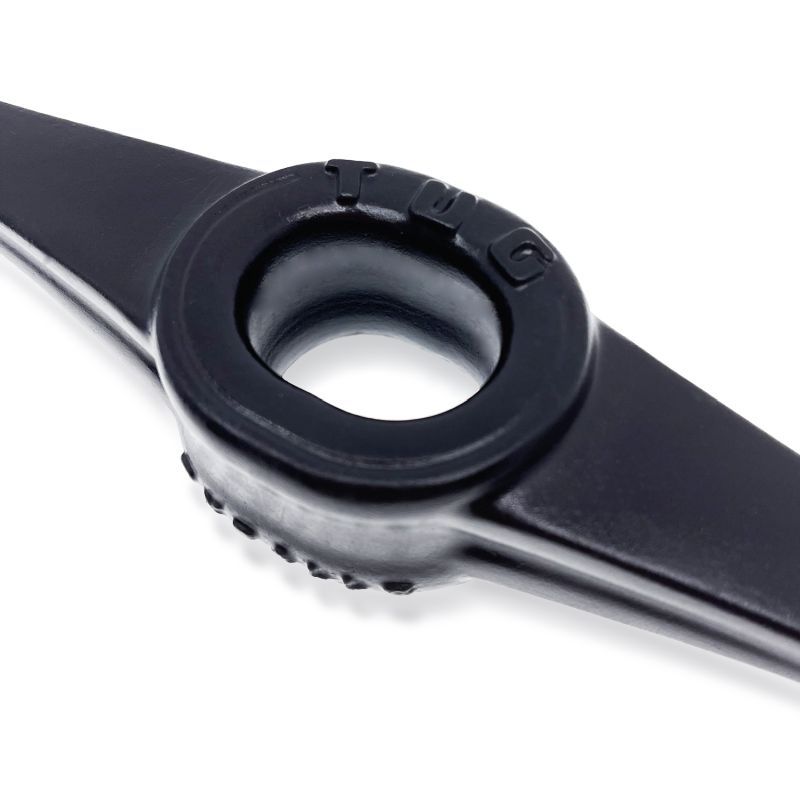 Tug Pull Down Ballstretcher Black Silicone