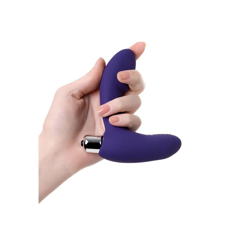 ToDo Bruman (Violet) – Waterproof Vibrating Prostate Stimulator 12cm