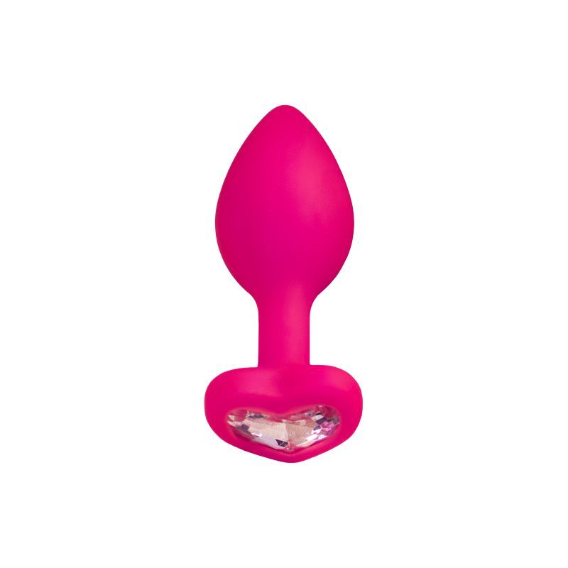 ToDo Diamond Heart (Clear) – Anal Plug