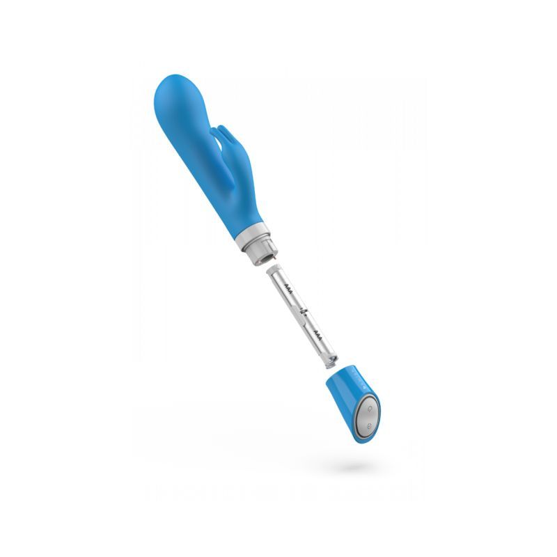 Bwild Deluxe Bunny Blue Lagoon Rabbit Massager 6 Inch
