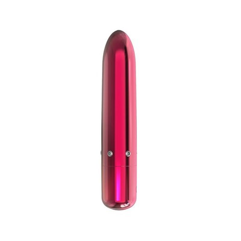 Pretty Point 4in Power Bullet Pink Vibrator with 10 Functions