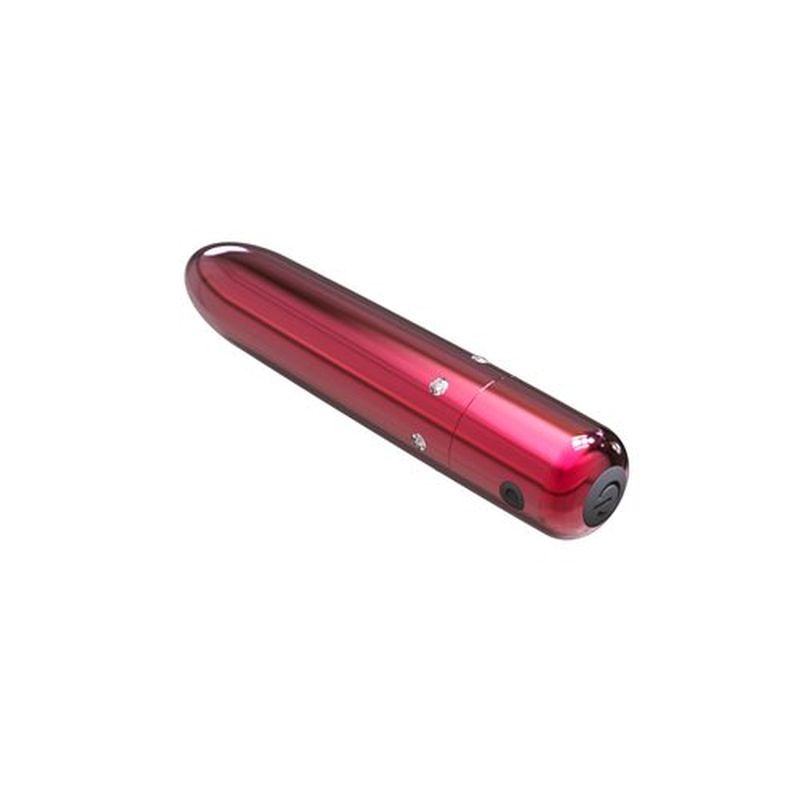 Pretty Point 4in Power Bullet Pink Vibrator with 10 Functions