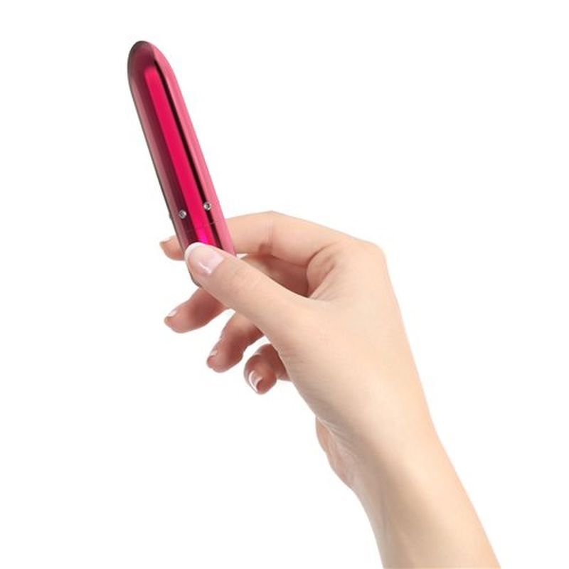 Pretty Point 4in Power Bullet Pink Vibrator with 10 Functions