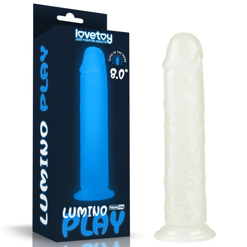 Lumino Play Glow in the Dark Dildo 8 Inch