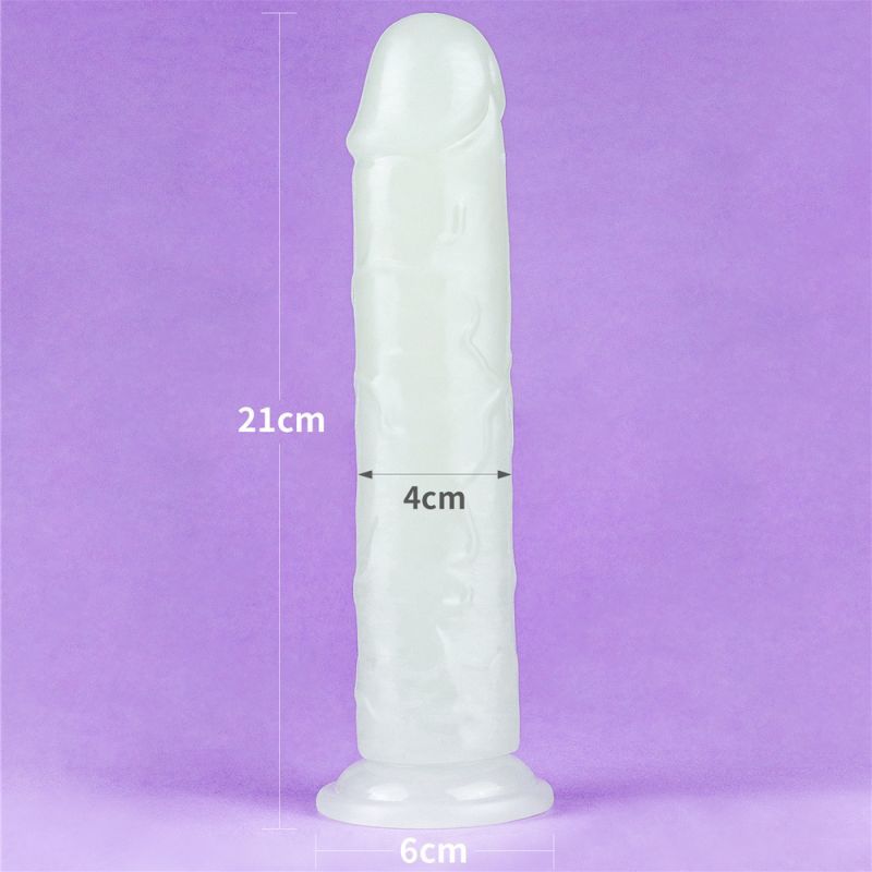 Lumino Play Glow in the Dark Dildo 8 Inch