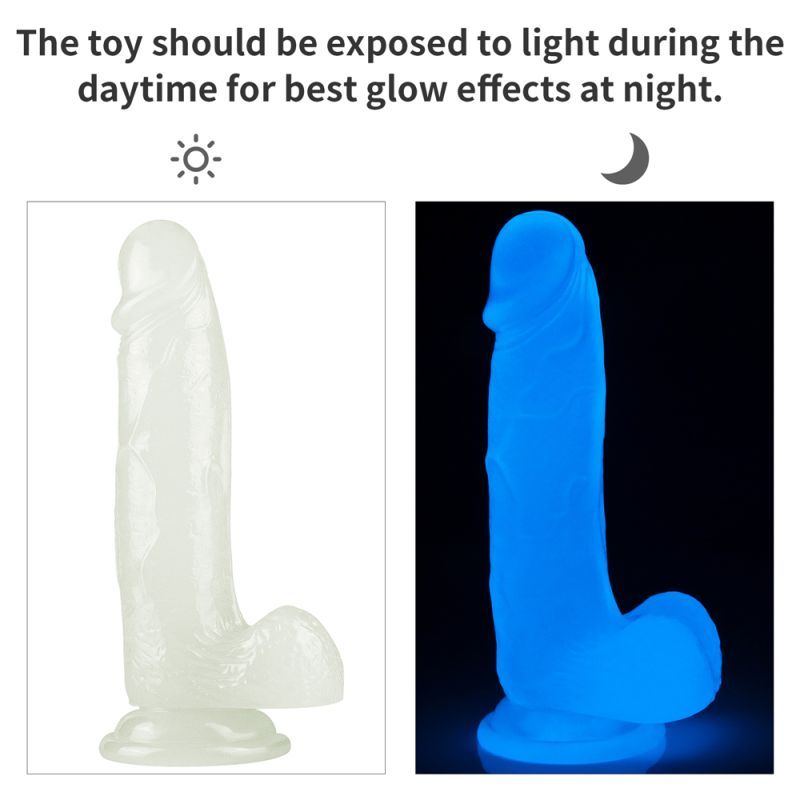 Lumino Play Glow in the Dark Dildo 7.5 Inch